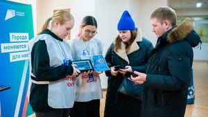 Волонтёры рассказывают югорчанам об объектах благоустройства