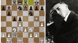 Акиба Рубинштейн проводит ФИРМЕННУЮ атаку в Ферзевом гамбите против Тейхмана! Шахматы.