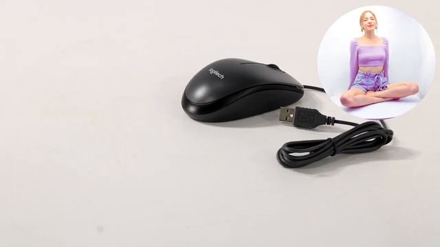 НИКС Компьютерный Супермаркет: видео про Мышь Logitech Mouse M90 Black #1