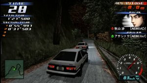 AE86 Trueno vs AE86 Levin | Initial D Street Stage | Shomaru