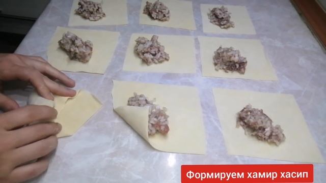 Узбекское блюдо Хамир хасип. Приготовьте это блюдо на ужин или обед. Узбечка готовит