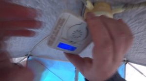 ЗИМНЯЯ РЫБАЛКА 2022г! В ПАЛАТКЕ С КОМФОРТОМ! НОЧНОЙ ЛЕЩ!