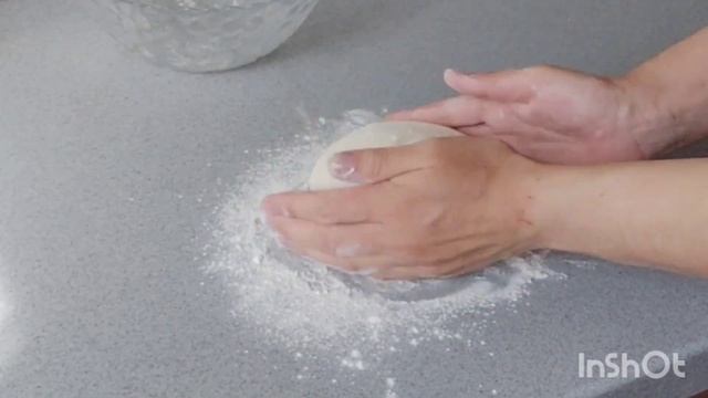 Быстрое тесто на кефире для лепешки (без дрожжевое)