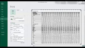 Resize Page margin to Print excel sheet