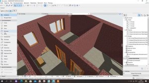 11 2 этаж путем копирования в archiCAD