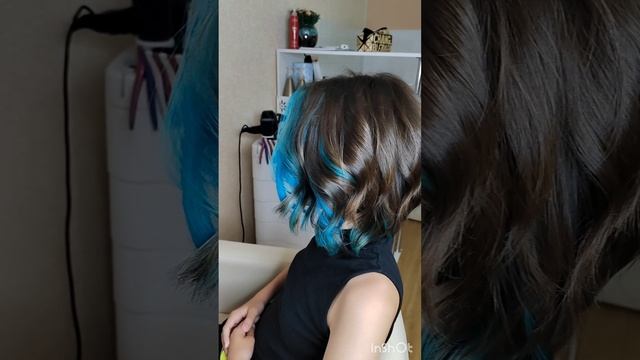 яркое окрашивание