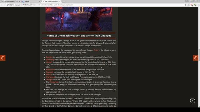 ESO DLC Horns Of The Reach грядущие изменения! Шарпа умерла? смотреть онлайн