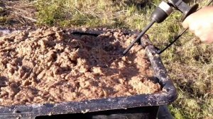 Делаю брикеты для печки.