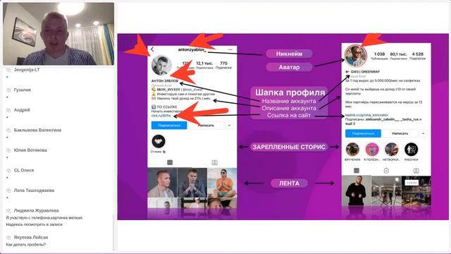 Мастер Класс от Антона Зяблова | Как создать поток клиентов в МЛМ из Instagram?