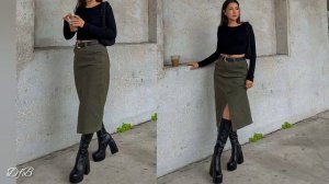 ДЖИНСОВАЯ ЮБКА МАКСИ -  ТРЕНД ВЕСНЫ 2023