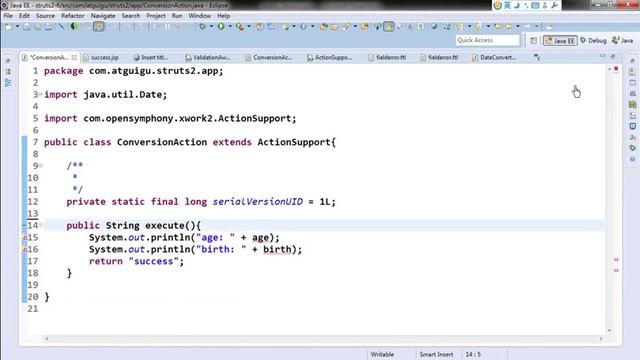 33 尚硅谷 佟刚 Struts2 自定义类型转换器 смотреть онлайн