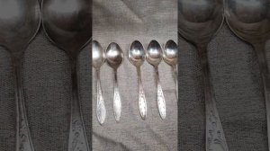 Ложка столовая Набор 10 шт. МНЦ 1р15к Глухарь КОЛЬЧУГИНО СССР