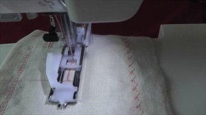 Делаем автоматические петли на швейной машинке Janome