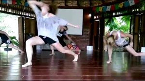 Мастер-класс в Таиланде. Современный танец.