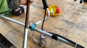 Как отремонтировать велосипедную ручку на бензокосе