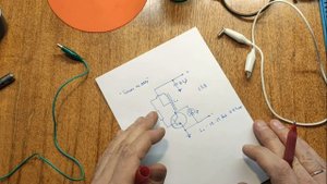 Питаем светодиод от батарейки 1.5 Вольта