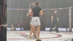 Brena Cardozo vs Maria Artukhyna 2 round MMA Series 63 Брена Кардозо и Мария Артюхина