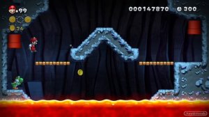 New Super Mario Bros. U But The Floor Is Lava - Walkthrough (World 1)