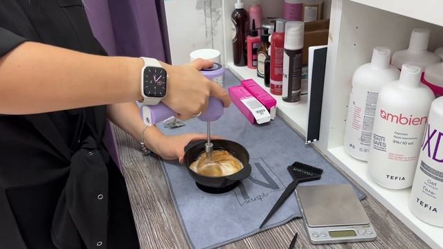 Из мелирования в медный ?