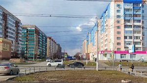 Магнитогорск, улица Жукова, от окраины города до улицы Труда (20.04.2023)