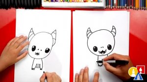 Как нарисовать маленького дракона How To Draw A Baby Dragon