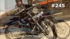 #245. Очень быстрый мотоцикл Yamaha Raider S 2012