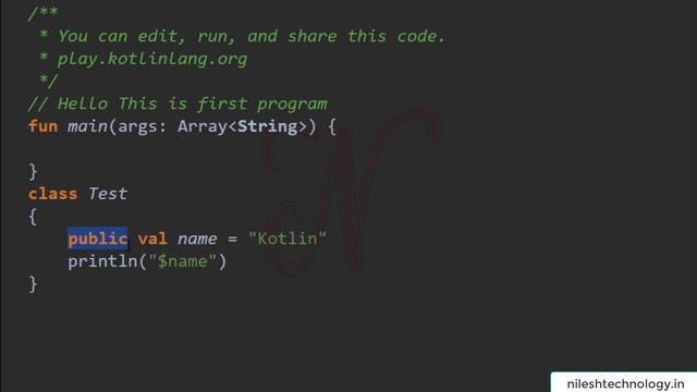 kotlin keyword  and Identifier | Android Development with Kotlin