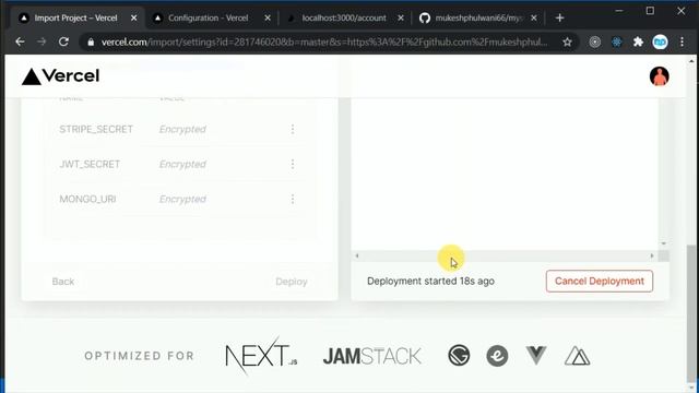 #21 Deploy Next js Application to vercel | react server side rendering | Next js in Hindi смотреть онлайн