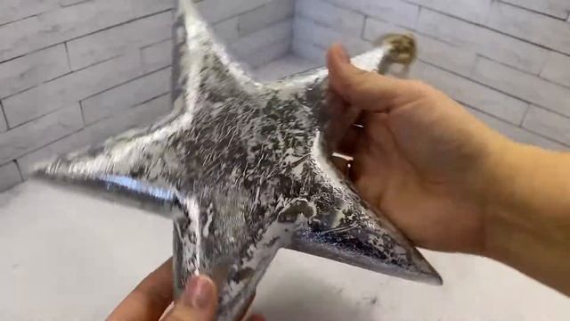 Фигурка новогодняя - елочная игрушка звезда snow star EnjoyMe | Видео обзор от Kitchen-Devices.ru смотреть онлайн