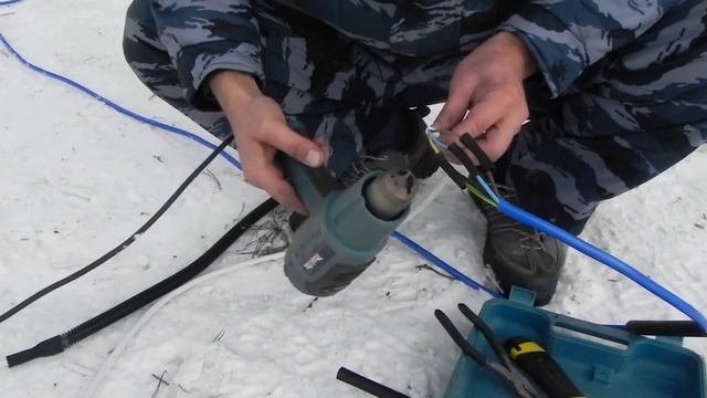 Пайка термомуфты к скважинному насосу смотреть онлайн