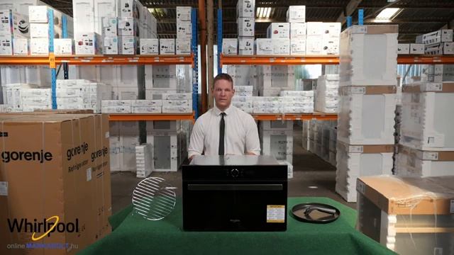WHIRLPOOL AMW 730/NB | beépíthető mikrohullámú sütő bemutató videó смотреть онлайн