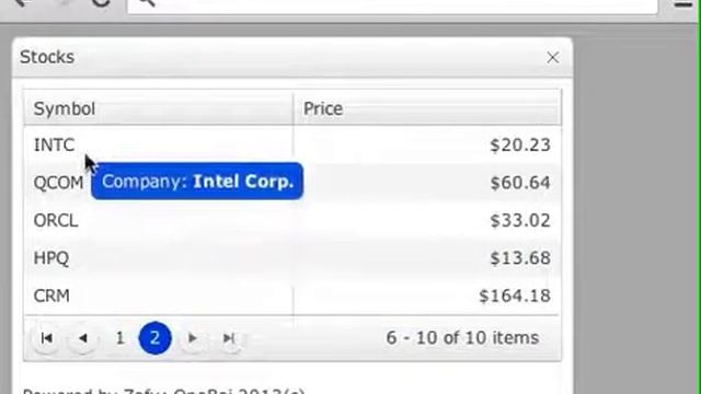 KendoUI Grid details in a tooltip смотреть онлайн