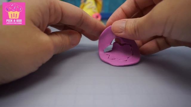 Disney Princess play doh dress up tutorial: Donut vs lollipop dress♥Frozen Elsa Rapunzel смотреть онлайн