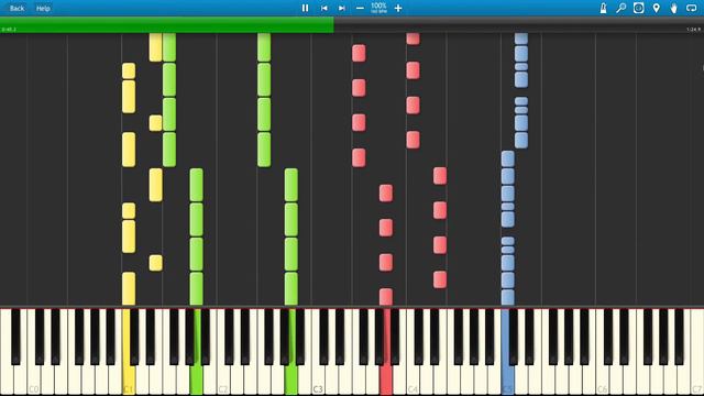 Geometry Dash - Stereo Madness Synthesia +MIDI Download смотреть онлайн