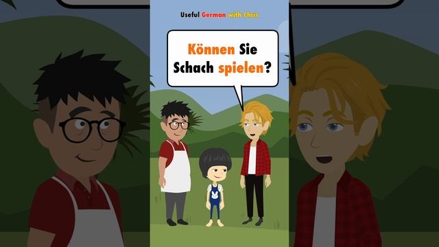 Kannst du Schach spielen? - Deutsch lernen