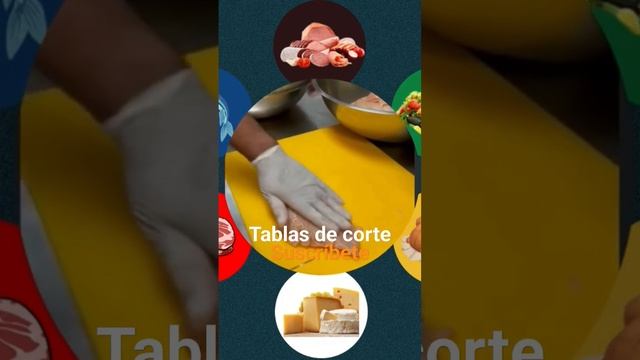 ❓Para que sirven los colores de las Tablas de Corte de Polipropileno de Alta Densidad