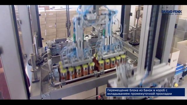 Упаковочное оборудование. Комплекс групповой упаковки жестяных банок SPT-25 смотреть онлайн