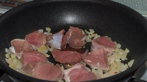 Телятина, жареная на сковороде