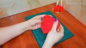 Сердце топотушка.Подарок на день святого Валентина своими руками.Valentine's Day gift do it yoursel