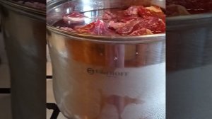 Тушёнка домашнего приготовления из говядины новым способом.