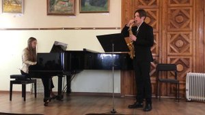 Д.Мийо « Скарамуш » 3ч. Бразильера Исп. София Щеглакова Фортепиано, Виталий Мазурик саксофон