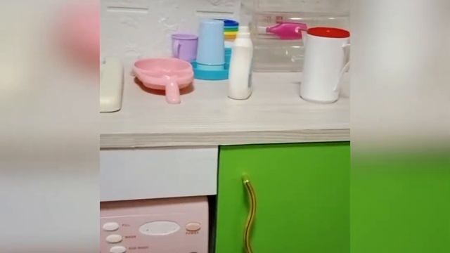 Детская деревянная кухня своими руками из ЛДСП, со звуком, светом и водой, переделка старого шкафа смотреть онлайн