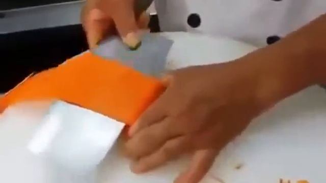 Крутой трюк с морковкой. Как нарезать морковь смотреть онлайн