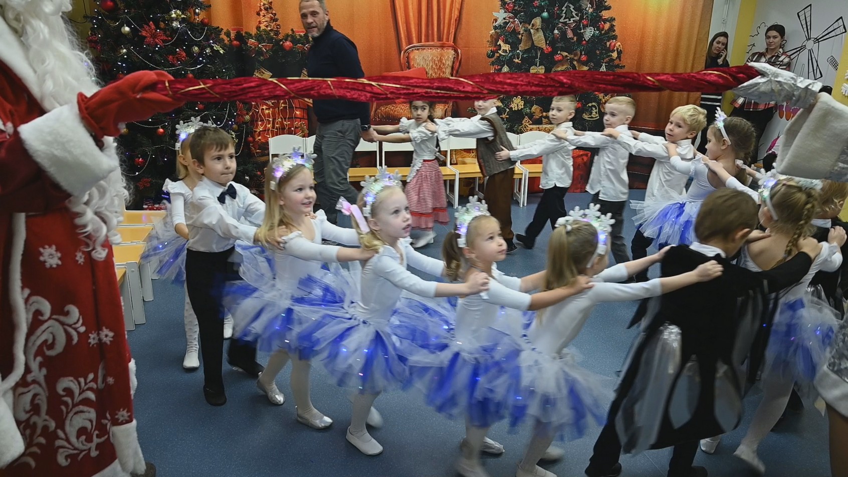 Детском сад, новогодний утренник 2023
