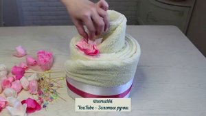 Крутые подарки из ПОЛОТЕНЕЦ или Как красиво подарить полотенце