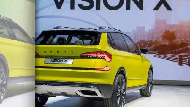 Skoda Vision X, ibrida e pure a metano | Salone di Ginevra 2018
