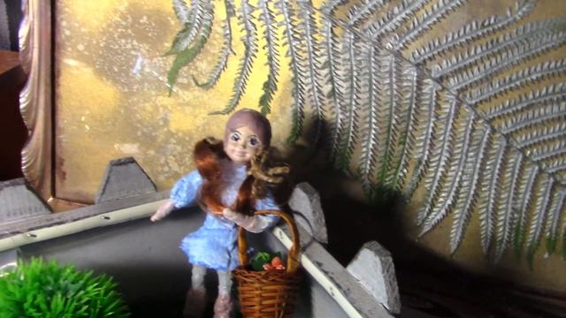 Ватная кукла.Девочка-осень