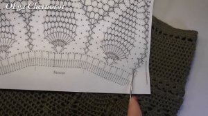 Вяжем платье крючком Часть2