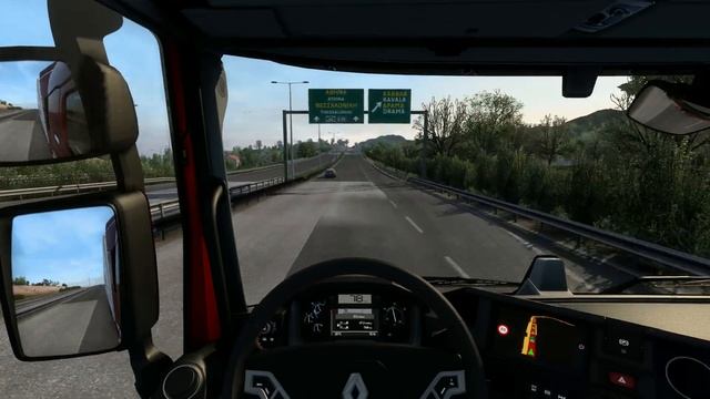 ETS2 1.46 - ProMods 2.63 - Renault T Range 480 Evo - Trip: Edirne - Blagoevgrad смотреть онлайн