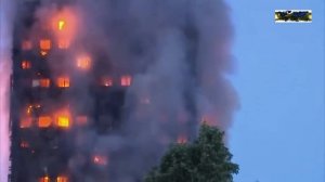 Пожар в Лондоне. Самые Шокирующие Кадры (14.06.17)